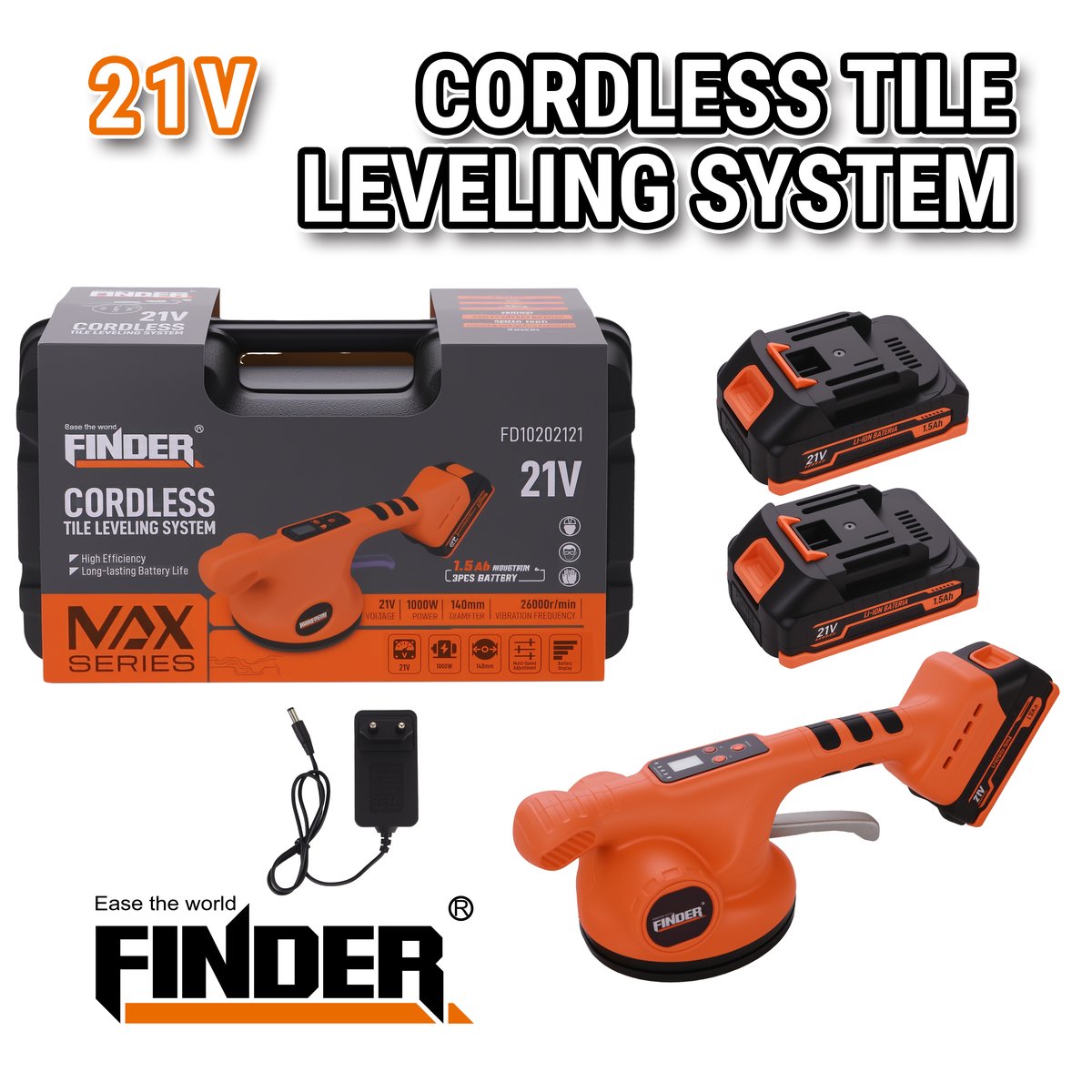 رجاج بلاط شحن FINDER 21V - عدد وأدوات في الأردن