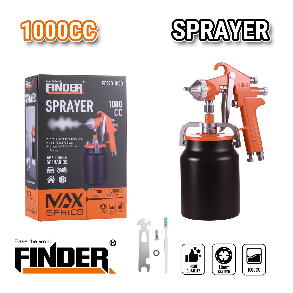 هو / فرد دهان FINDER 1000CC FD19011000