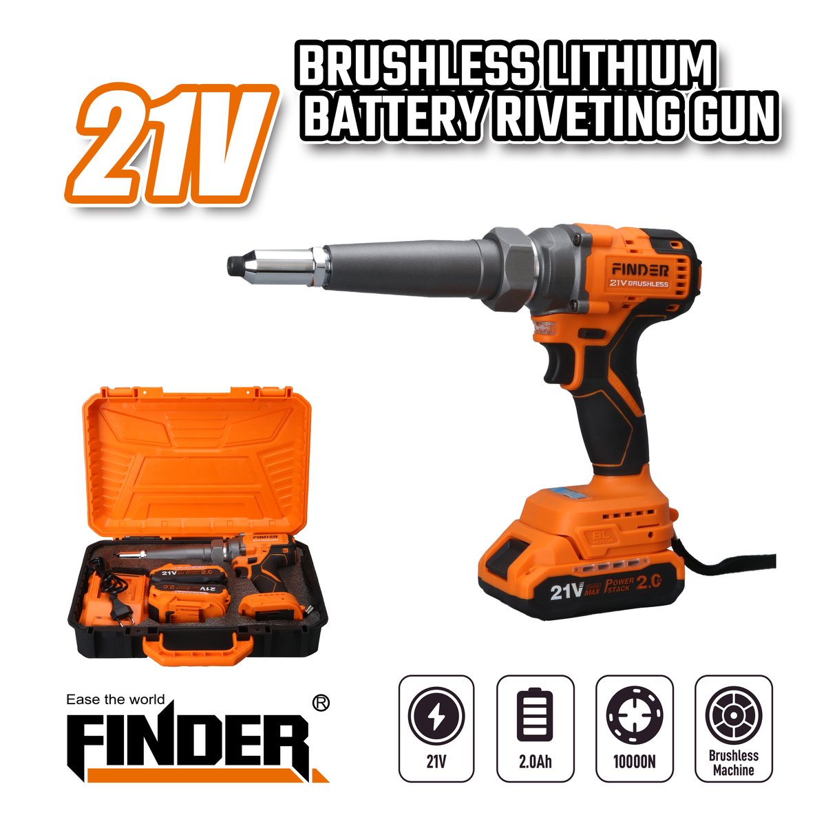 فرد تباشيم شحن  21V/2.0A FINDER