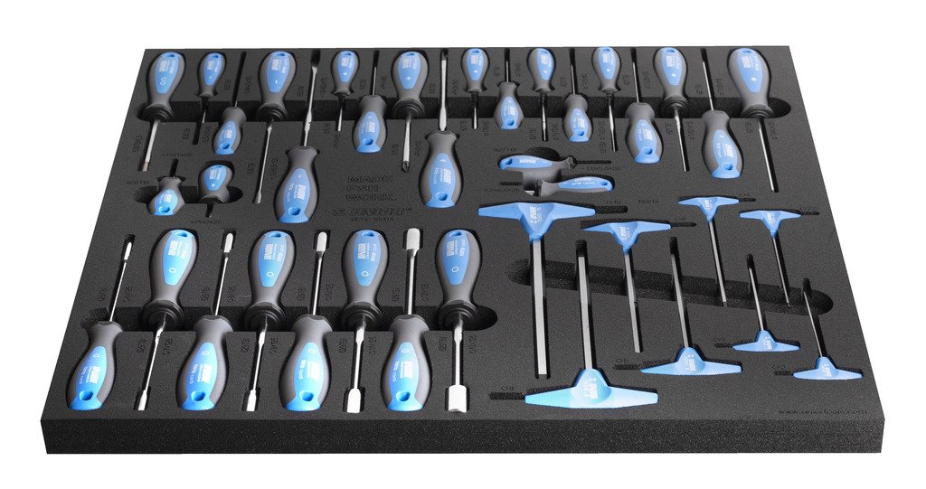 اسفنجة مفكات + الن تي * 38 PCS SET4-1020A UNIOR