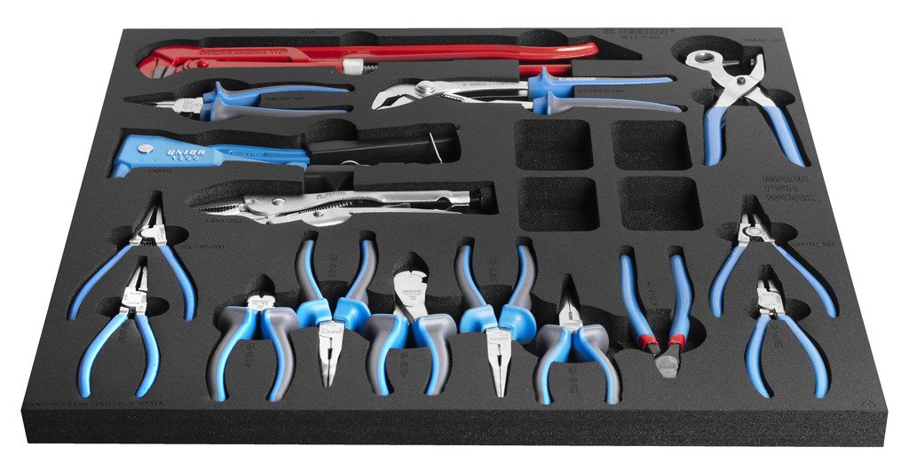 اسفنجة زراديات + فرد تباشيم + مفتاح مواسير فرنسي * 16 PCS SET3-1020A UNIOR