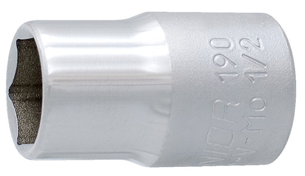 بوكس 1/2"كروم مسدس * 1/2" 190/1 UNIOR