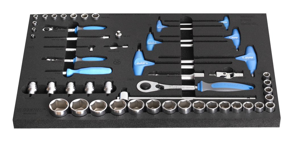 اسفنجة بوكسات 1/2+1/4" +الن تي * 52 PCS 964/60SOS UNIOR