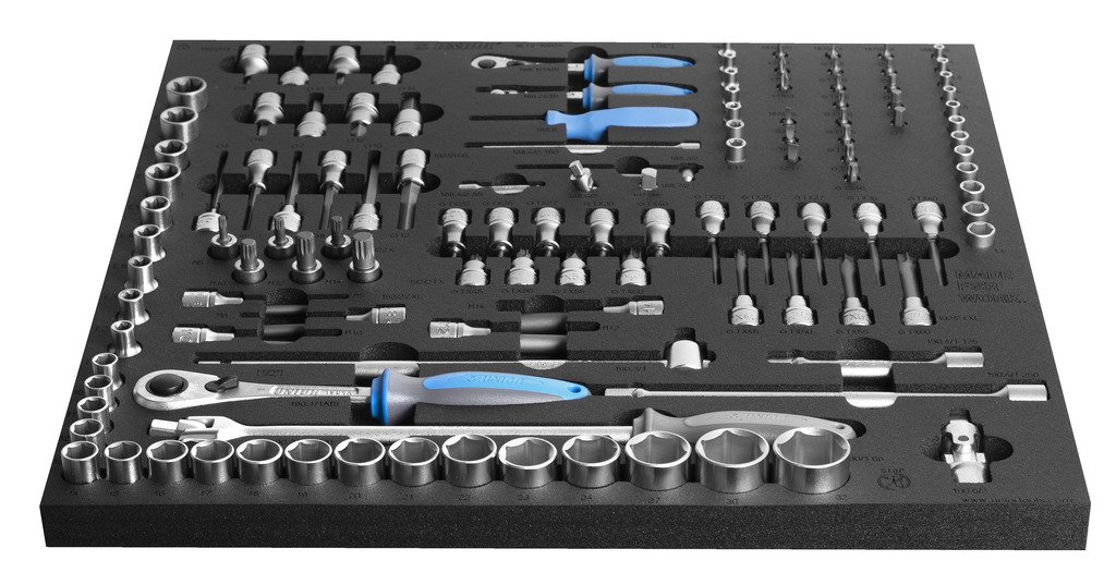 اسفنجة بوكسات 1/2"+1/4" * 122 PCS SET2-1020A UNIOR