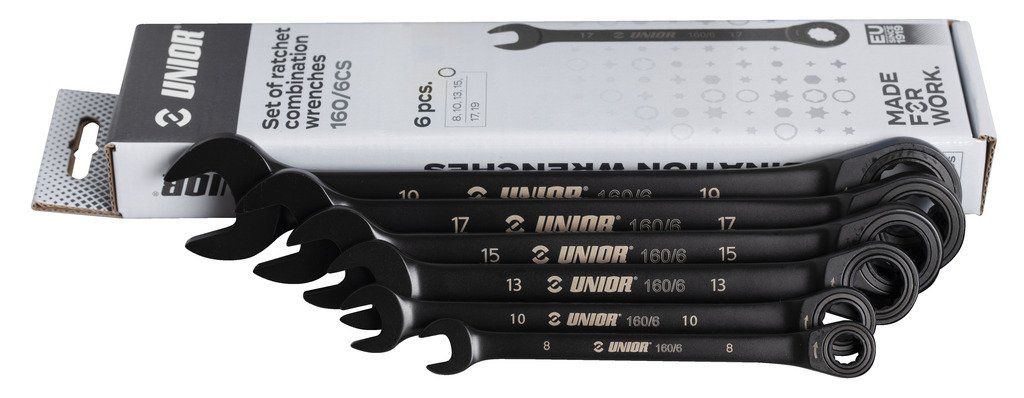 طقم مفتاح شق رنج طرطيقة * 8 – 19 / 6 8, 10, 13, 15, 17, 19 160/2CS UNIOR
