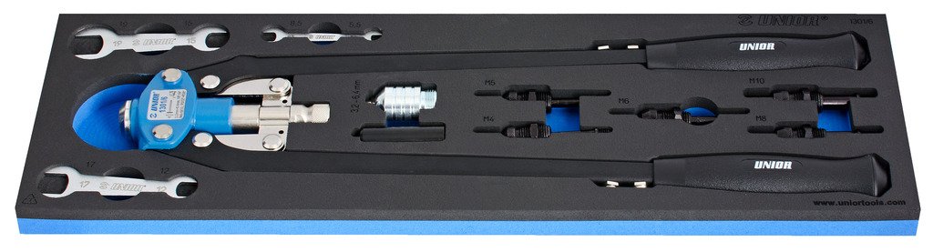 طقم زرادية تباشيم * light and durable construction 5 nose pieces for installing rivets, 3.2 ملم – 6.4 ملم (1/8" – 1/4") 5 nosepieces for installing bl