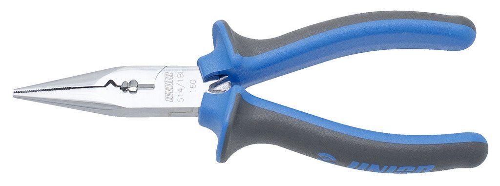 قطاعة بوز طويل مع كبس راسية اسلاك * 160 (6.5") 514/1BI UNIOR