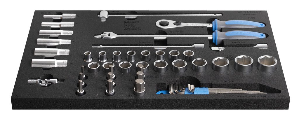 اسفنجة بوكسات 1/2 " + طقم الن * 48 PCS 964/50ASOS UNIOR
