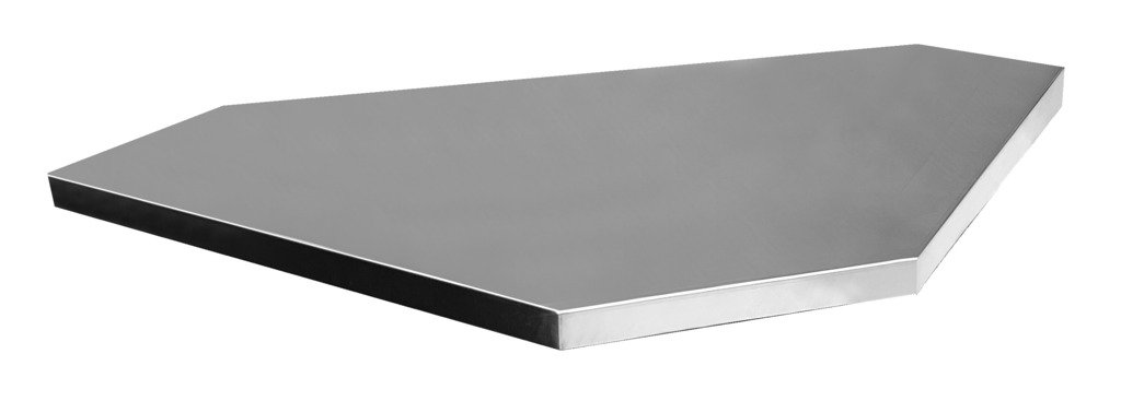 لوح خشب + غطاء ستانلس ستيل 1000*750*1000*750*350cm 990TW1-SST UNIOR
