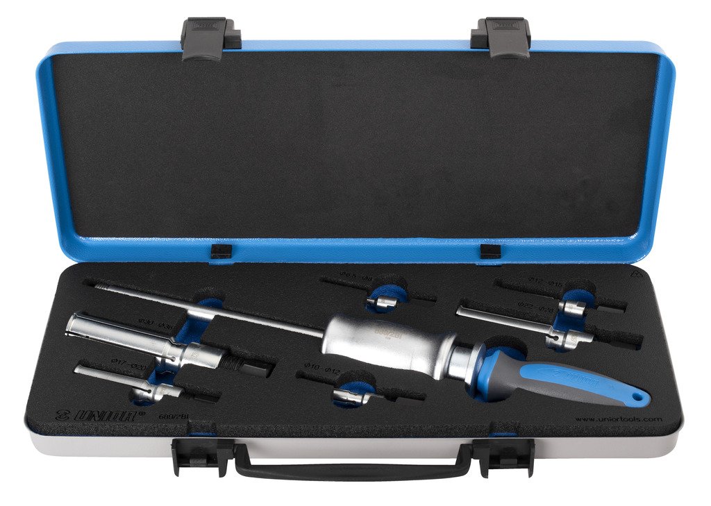 طقم برصية خلع * Set includes 6 pcs of expandable collet for inner bearing dimensions 6.5-8,10-12, 12-15, 17-20, 22-28, 30-36 689/2BI UNIOR