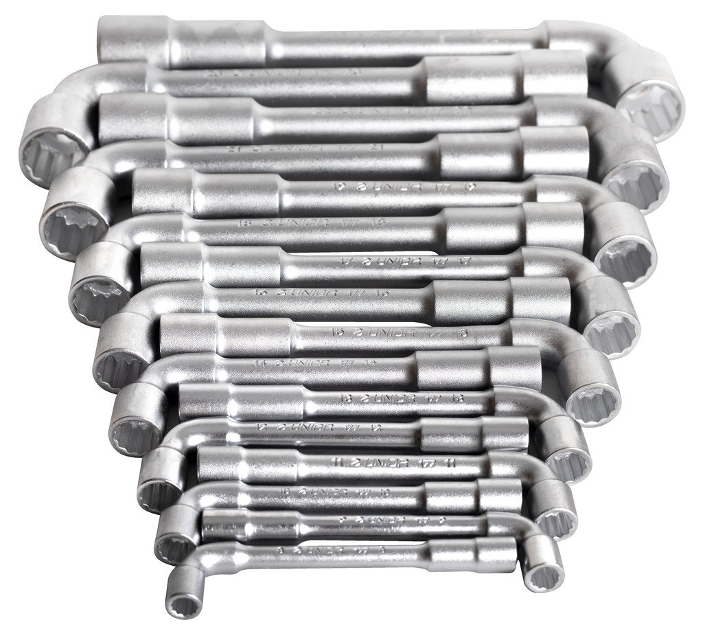 طقم بوكس ماسورة مشرنف حرف L * 8 - 24 / 16 PCS 177CB UNIOR