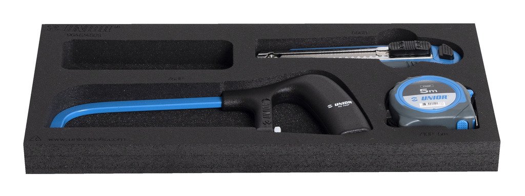 اسفنجة منشار + مشرط + متر * 3 PCS Not Found UNIOR